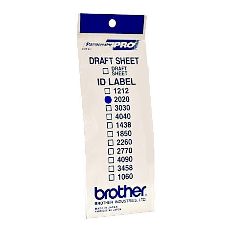 Brother etikete (ID2020 / 20x20mm)