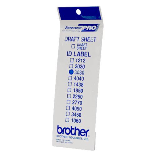Brother etikete (ID3030 / 30x30mm)