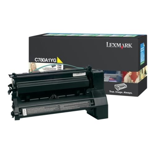 Lexmark toner rumena (C780A1YG / 0C780A1YG) (Vrnitev)