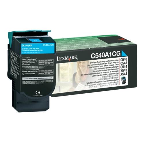 Lexmark toner cian (C540A1CG / 0C540A1CG) (Vrnitev)