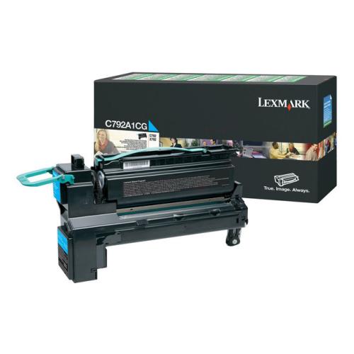 Lexmark toner cian (C792A1CG / 0C792A1CG) (Vrnitev)
