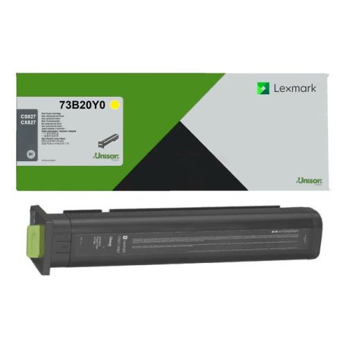 Lexmark toner rumena (73B20Y0 / 073B20Y0) (Vrnitev)