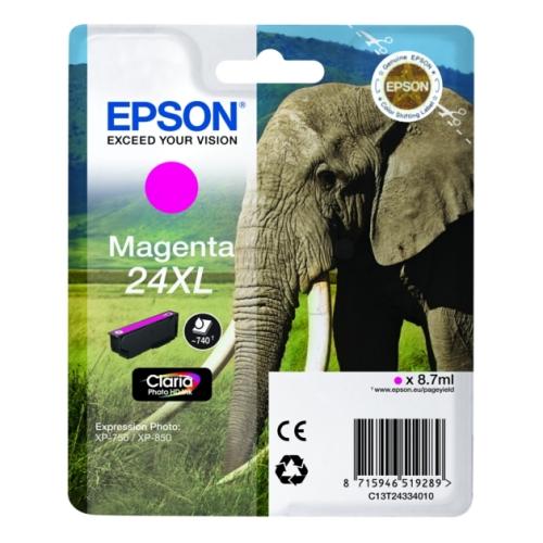 Epson polnilo za kartušo magenta (C13T24334012 / 24XL) (high capacity)