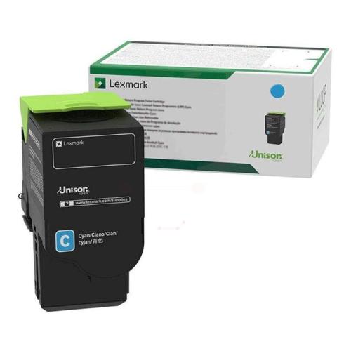 Lexmark toner cian (78C2UC0 / 078C2UC0) (Vrnitev, high capacity)