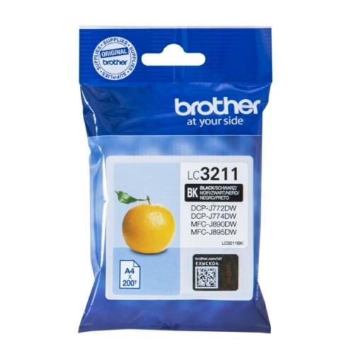 Brother polnilo za kartušo črna (LC3211BK)