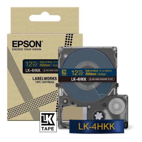 Epson barvni trak blue/zlato (C53S654002 / LK4HKK)