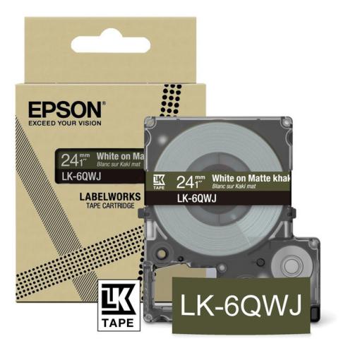 Epson etikete rjava / bela (C53S672090 / LK6QWJ)