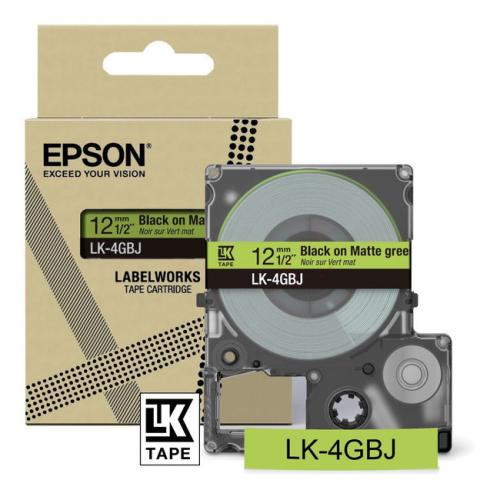Epson etikete črna / zelena (C53S672077 / LK4GBJ)