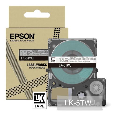 Epson etikete prosojen / bela (C53S672069 / LK5TWJ)