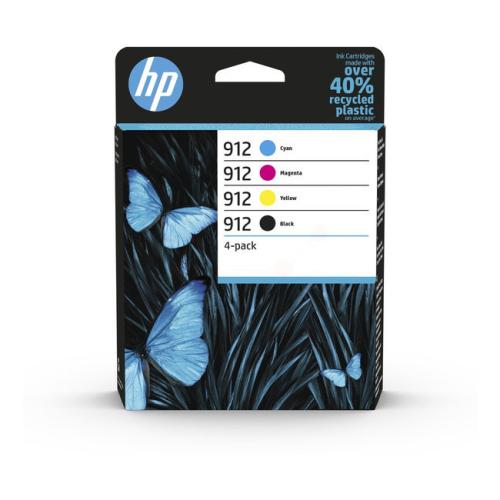 HP polnilo za kartušo črna / cian / magenta / rumena (6ZC74AE#301 / 912) (multipack)