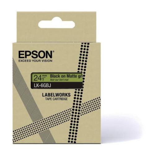 Epson etikete črna / zelena (C53S672078 / LK5GBJ)