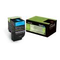 Lexmark toner cian (70C2XC0 / 702XC) (Vrnitev, high capacity)