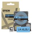 Epson etikete črna / modra (C53S672082 / LK6LBJ)